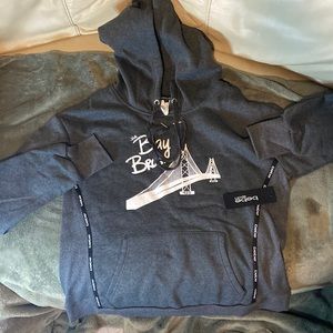 Dark Grey BEBE Bay Bros. Hoodie